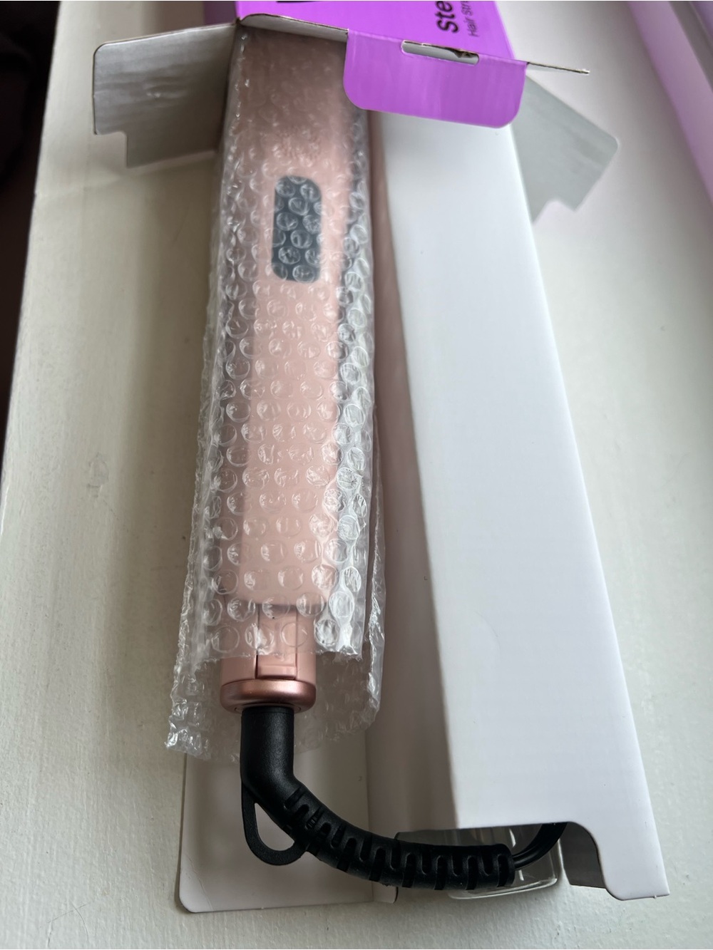 wavytalk Hair Straightener Flat Iron steam sesh NWT